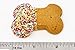 Claudia'S Canine Cuisine 24-Piece Boutique Bakery Canine Party Bones Dog Cookies With Sprinkles