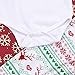 Unmega Baby Boy Girl Christmas Clothes Xmas Outfit Elf Romper Bodysuit Deer Pants Set (A-White, 70/0-6 Months)