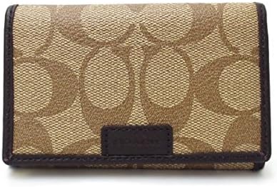 コーチ Coach メンズ キーケース F Skhbr ヘリテージ シグネチャー 6リング キーケース カーキ ブラウン アウトレット 並行輸入品 キーケース Amazon
