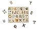 Melissa & Doug Alphabet Art Wooden Puzzle (26 pcs)