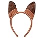 Cute Soft-Touch Bunny Ears Elk Headband Christmas Headband Gift for Children Kids Babies, One Size, Fox