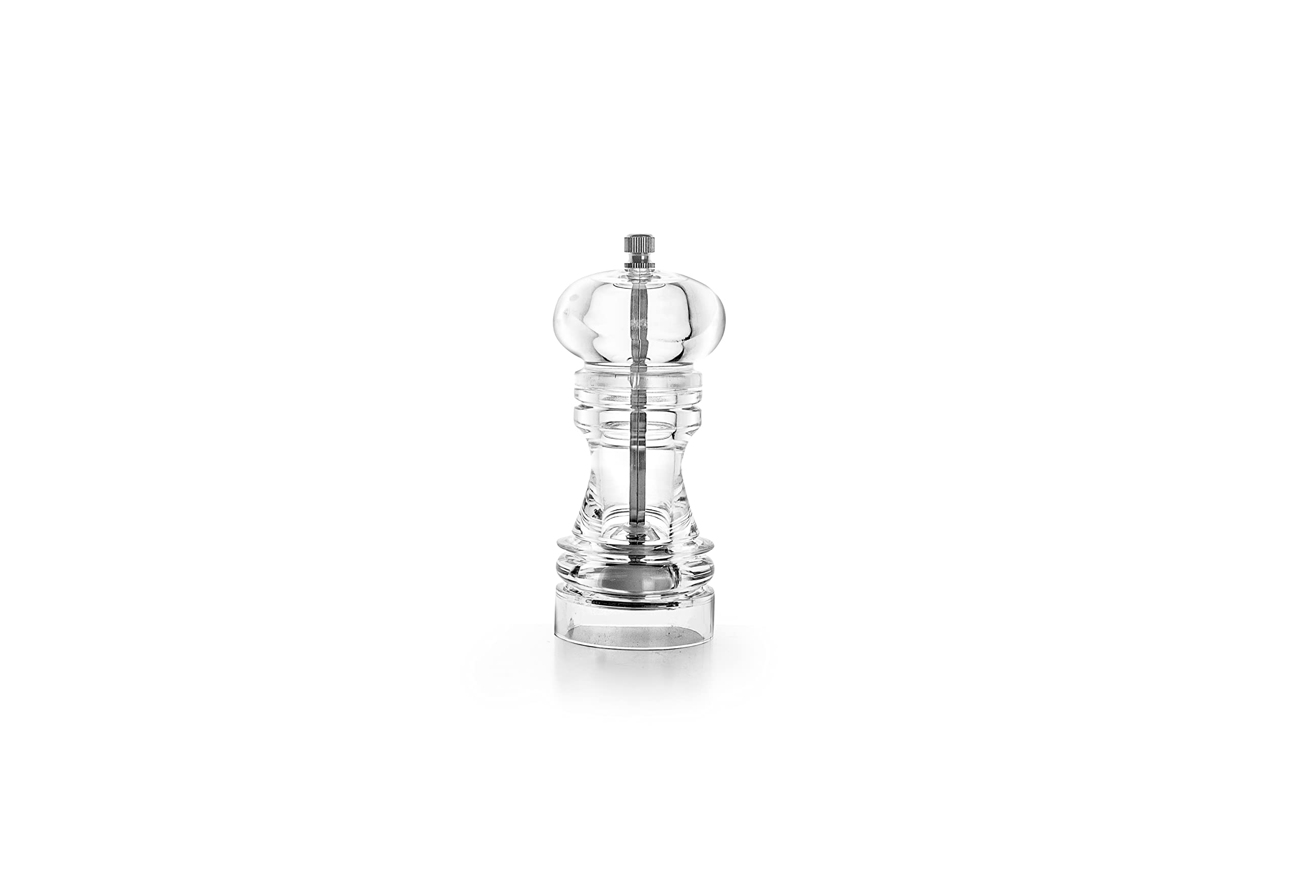 IBILI - 683414 - Clear Salt/Pepper Grinder, 14 Cm