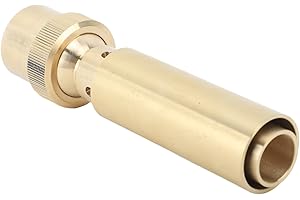 Gonetre Brass Fountain Nozzle Fountain Nozzle Replacement Fountain Nozzle Brass Column Fountain Nozzle Heads Fountain Equipment for Garden Pond G1 In (G3/4 in)