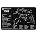 TekMat Gun Cleaning Mat for use with Glock 42 & 43, black, 11-Inch X 17-Inch