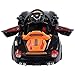 Costzon Kids Ride On Car, 12V Battery Powered Vehicle, Parental RC Remote Control & Manual Modes w/LED Lights, Horn, Music, MP3, Open Doors, High/Low Speed, Black