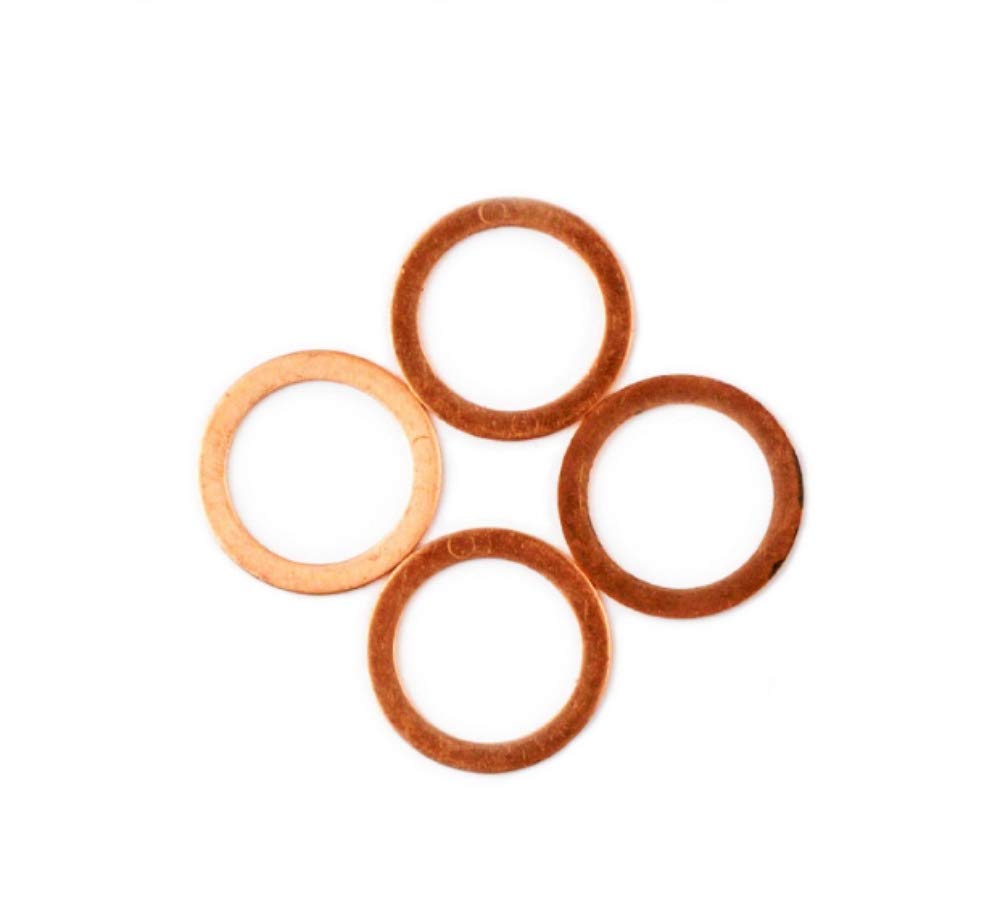 Lightning Delivery Smartturbo M22 Washers Copper Crush Inner Diameter 22mm 4 Pcs Automotive No Tax Staging Elektroheizung Com