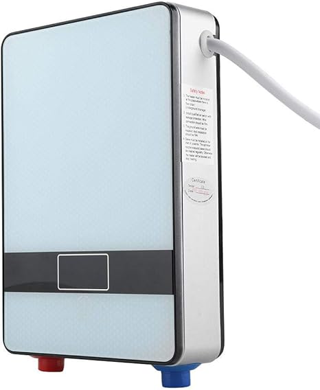 Amazon Co Jp 電気給湯器 インスタント温水ヒーター 縦型 シャワー給湯器 2v 6500w 30 55 小型電気温水器 湯沸かし器 ホーム キッチン