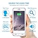 iPhone 6S Battery Case, iPhone 6 Battery Case, UNU AERO Wireless iPhone 6 Case w/Charging Pad (4.7 Inches)[White/Grey]1 YR -3000mAh Portable Charger, External Juice Power Bank[MFI Apple Certified]