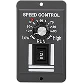 DC12V-60V/20A Motor Speed Controller, DC Motor Speed Controller, Forward/Reverse Electric Motor Speed Regulator, Suitable for DC Brush Motor