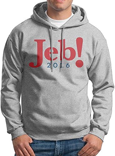Man Jeb-bush-2016-logo Fashion Sweatshirt X-Large Ash