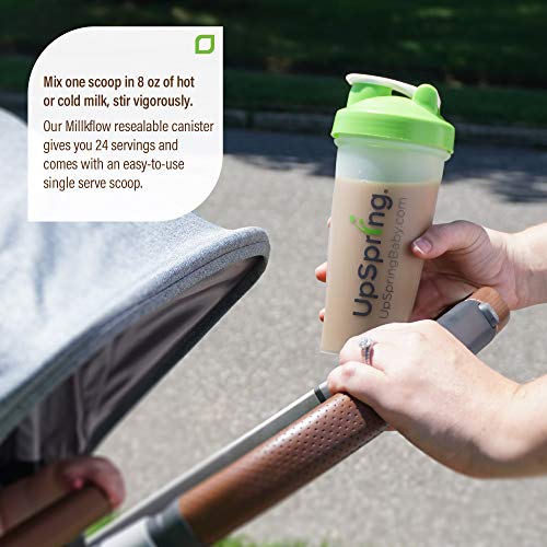 Upspring Milkflow Breastfeeding Supplement Drink Mix with Fenugreek