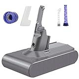 Upgraded 6000mAh 21.6V Dyson V8 Battery Replacement