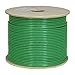 Vertical Cable Cat6A 10G, Shielded, 23AWG, Solid Bare Copper, PVC, 1000ft, Bulk Ethernet Cable, Green