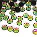 Zbella Crystal Hot Fix Rhinestones 10 Gross (1440 Stones/pkg) Hotfix Rhinestones (ss16, Rainbow)