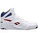 Reebok Royal BB4500 HI M42662 Men's Basketball Shoes (7.5 D(M) US, White/Steel/Dark Royal/Red)