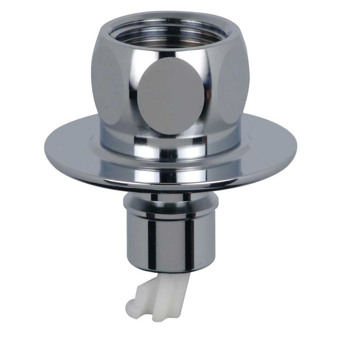 カクダイ 洗濯機用 取替簡単ニップル 呼13カップリング付き横水栓用 給水ホースをワンタッチ接続 水漏れ防止ストッパー付き 金属製 772-104商品画像