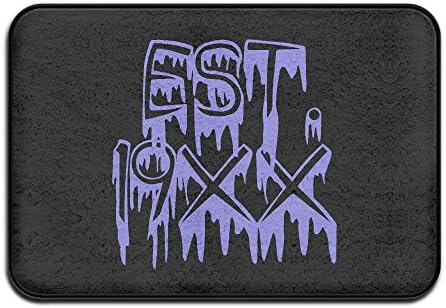 Lace Up Est 19xx Non-Slip Entrance Indoor/Outdoor/Front Door/Bathroom Mats 60x40x1CM