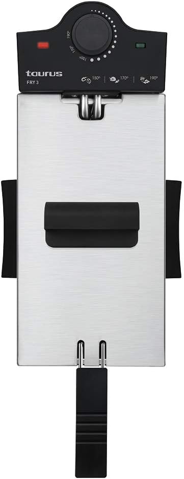 Taurus Fry Time3 – Freidora de 3 litros de Capacidad, Resistencia ...