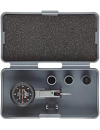 Brown & Sharpe Bestest 5 Series   Juego de reloj comparador con dial, en pulgadas, hilo M1.4x0.3, Negro, 1