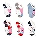 Peppa Pig George Little Boys 6 pack Socks (4-6 (Shoe: 7-10), Game On Heather Multi)