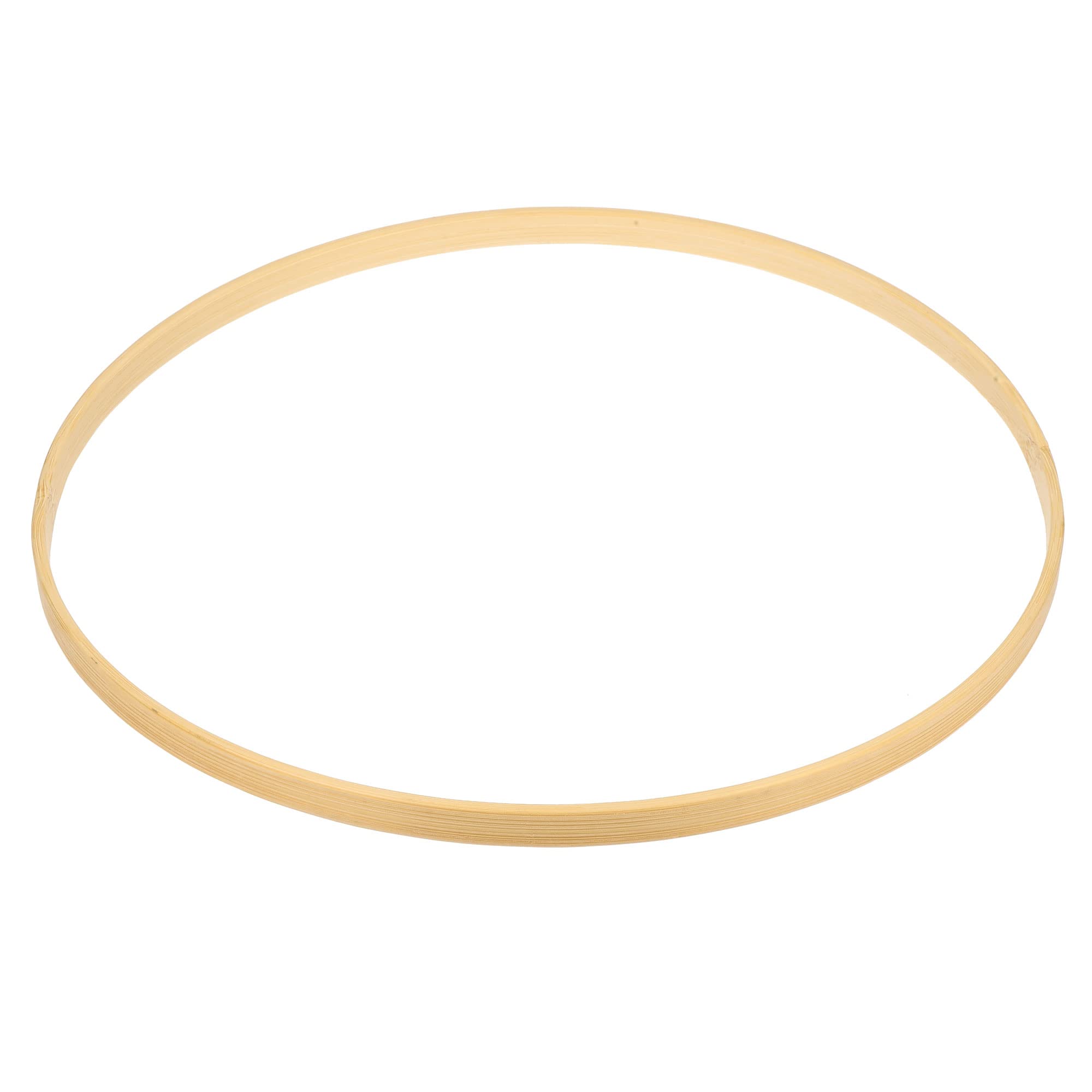 M METERXITY 8 Pack Wooden Bamboo Floral Hoops - Dream Catcher Rings Macrame Craft Hoop for DIY Handcraft Flower Wreath Decoration (9.1")