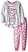 Komar Kids Girls' Pretty Owl Jersey/bmj Sleep Set