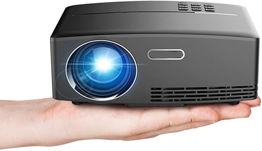 Proyector, Mini Proyector LED Micro 1080P HD Portátil For El Hogar ...