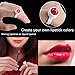 Tattoo Rings Cups Disposable Glue Holder Plastic Tattoo Ink Pigment Ring Adhesive Makeup Rings Palette For Eyelash Extension Nail Art Application Tools, 100 Pack