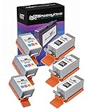Speedy Inks Compatible Ink Cartridge Replacement for Canon BCI-15 and BCI-16 (3 Black, 3 Color, 6-Pack)