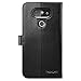 Spigen Wallet S LG G5 Case with Foldable Cover and Kickstand Feature for LG G5 2016 - Black