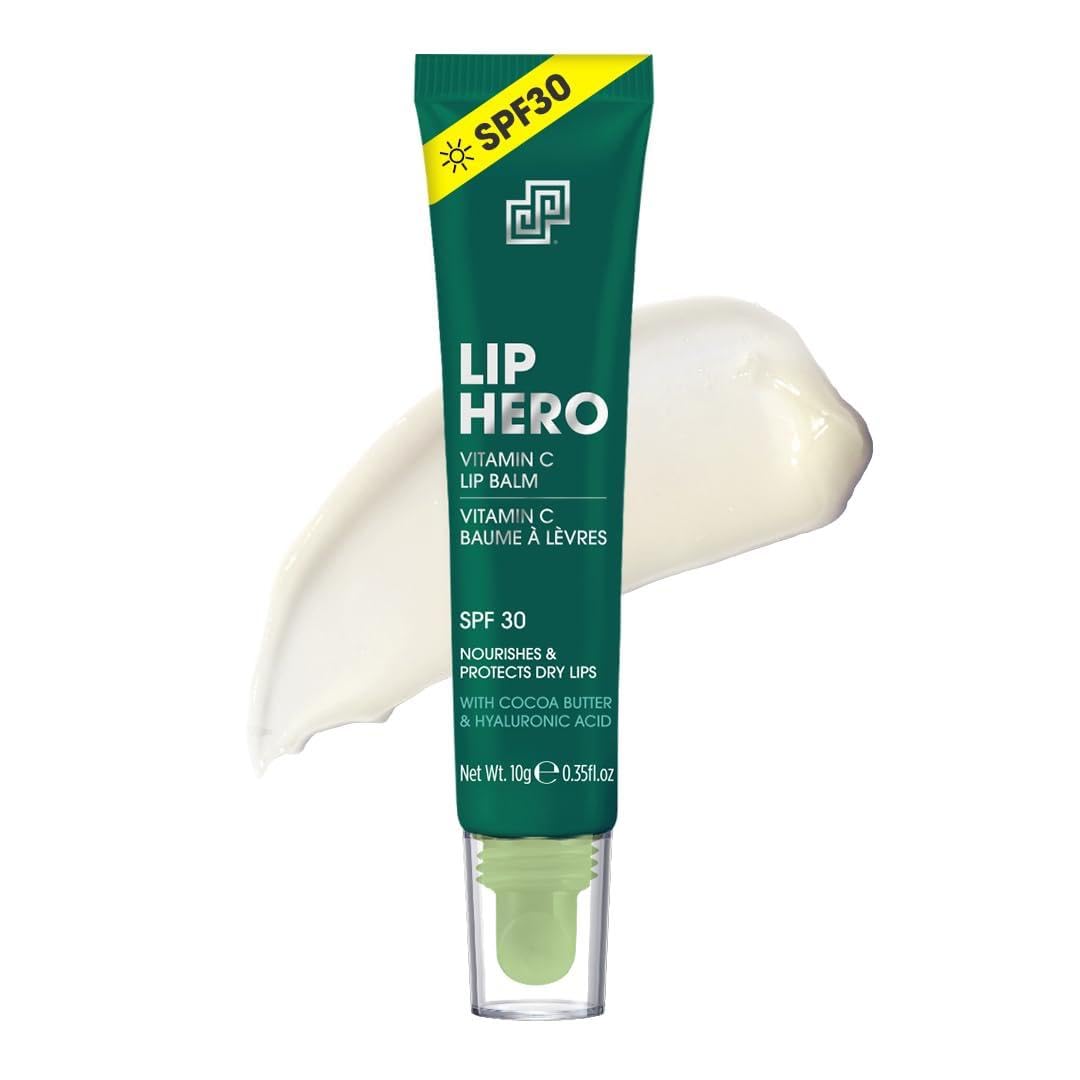 Shakeup Cosmetics Mens Lip Balm with Sunscreen SPF30, Hydrating & Repairing, Helps Soothe Dry & Chapped Lips, With Shea Butter & Vitamin E, 10ml. Aka. LIP HERO