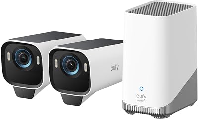 eufy Security eufyCam S3 Pro 2-Cam Kit 4K Solar Outdoor Wireless Camera