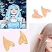 Kbraveo 4 Pair Realistic Elf Ear Fake Ears Ear Tips For Cosplay Parties