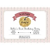 Customized Our Little Pumpkin Birthday Invitation
