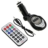 Car MP3 Player FM Transmitter with SD Slot and IR Remote -SD/MMC/USB Port/MP3