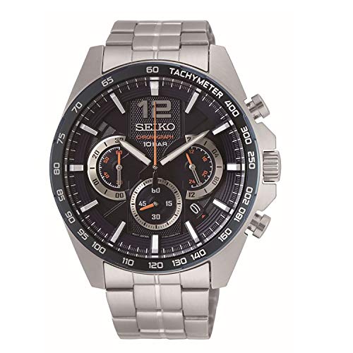 ایگرد | قیمت و خرید Seiko neo Sports Mens Analog Quartz Watch with  Stainless Steel Bracelet SSB345P1