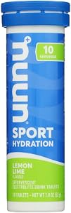 Nuun Sport Hydration Lemon Lime, 10 Drink Tablets
