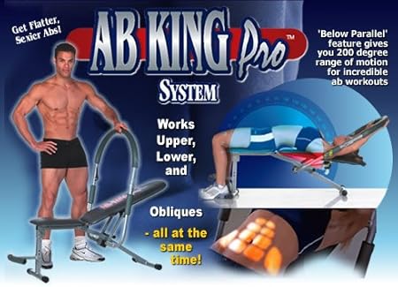Original Ab King Pro Abs Abdominal Luxury As Seen On Tv Amazon Co Uk Sports Outdoors