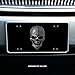 Classic Horror Film Etched Vanity Front License Plates (Wicked Skull)