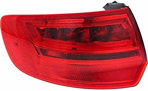 06-08 Audi A3 Left Driver Tail Lamp Unit Assembly Quarter Mounted