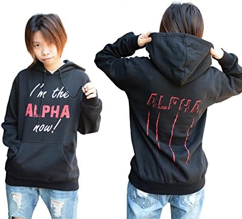 Teen Wolf Sweatshirt Hoodie I Am the Alpha Now (Xsmall)