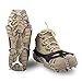 EnergeticSky Upgraded Version of Walk Traction Ice Cleat Spikes Crampons,True Stainless Steel Spikes and Durable Silicone,Boots for Hiking On Ice & Snow Ground,Mountian.