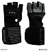Fit Four The F4X Spartan Grip - with Enhanced Silicone Palm Callus Guard WOD Workout Gloves for Weight Lifting & Cross Training Athletes