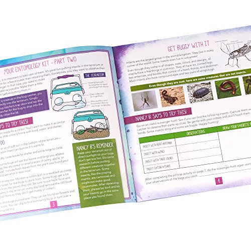 Educational Insights Nancy B's Science Club Bug Discovery Lab: Kids Outdoor Toys, Collect & Study Bugs, Includes Pit Trap & Bug Catcher, Ages 8+