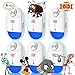 Ultrasonic Pest Repeller Indoor Pest Reject - Electronic & Ultrasound Repellent (6 Pack) Plug-In Fly Pest Control, Mosquito Repellent | No Mouse, Insects, Bugs, Ant, Mosquitoes, Rat, Roach, Rodents