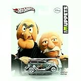Hot Wheels 2013 Pop Culture the Muppet's 34 Ford Sedan Delivery Statler & Waldorf X8350