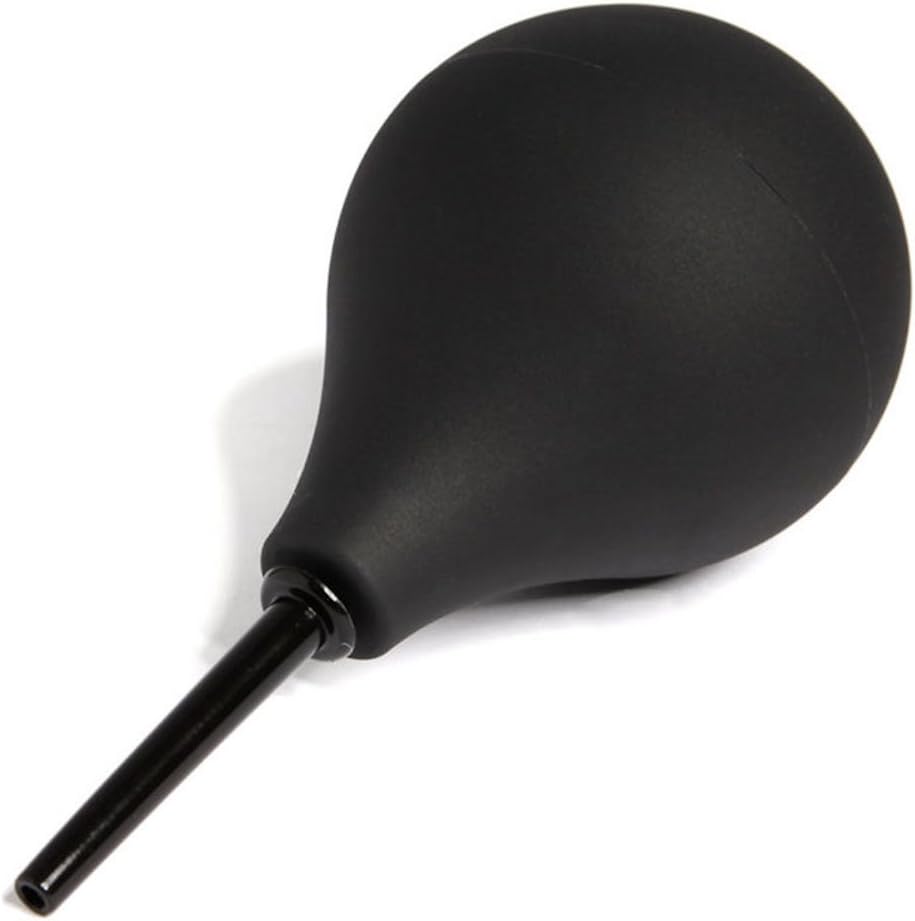 Enema Bulb Douche Syringe Colon Cleaner Kit (225ml, Black)
