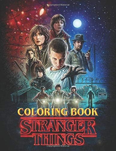Stranger Things Coloring Book: Coloring Books For Adults and Teens - Vol 1