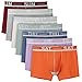 Separatec Men's 7 Pack Cotton Stretch Separate Pouch Colorful Boxer Briefs (S, Assorted Colors-2.5 Inch Boxer Briefs)