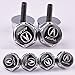 4 Pcs Separate Chrome LICENSE PLATE FRAME Bolt Screws For Acura